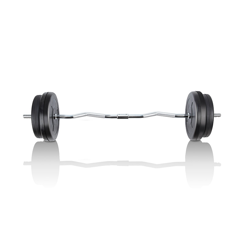 Barre d'haltères en argent M0001