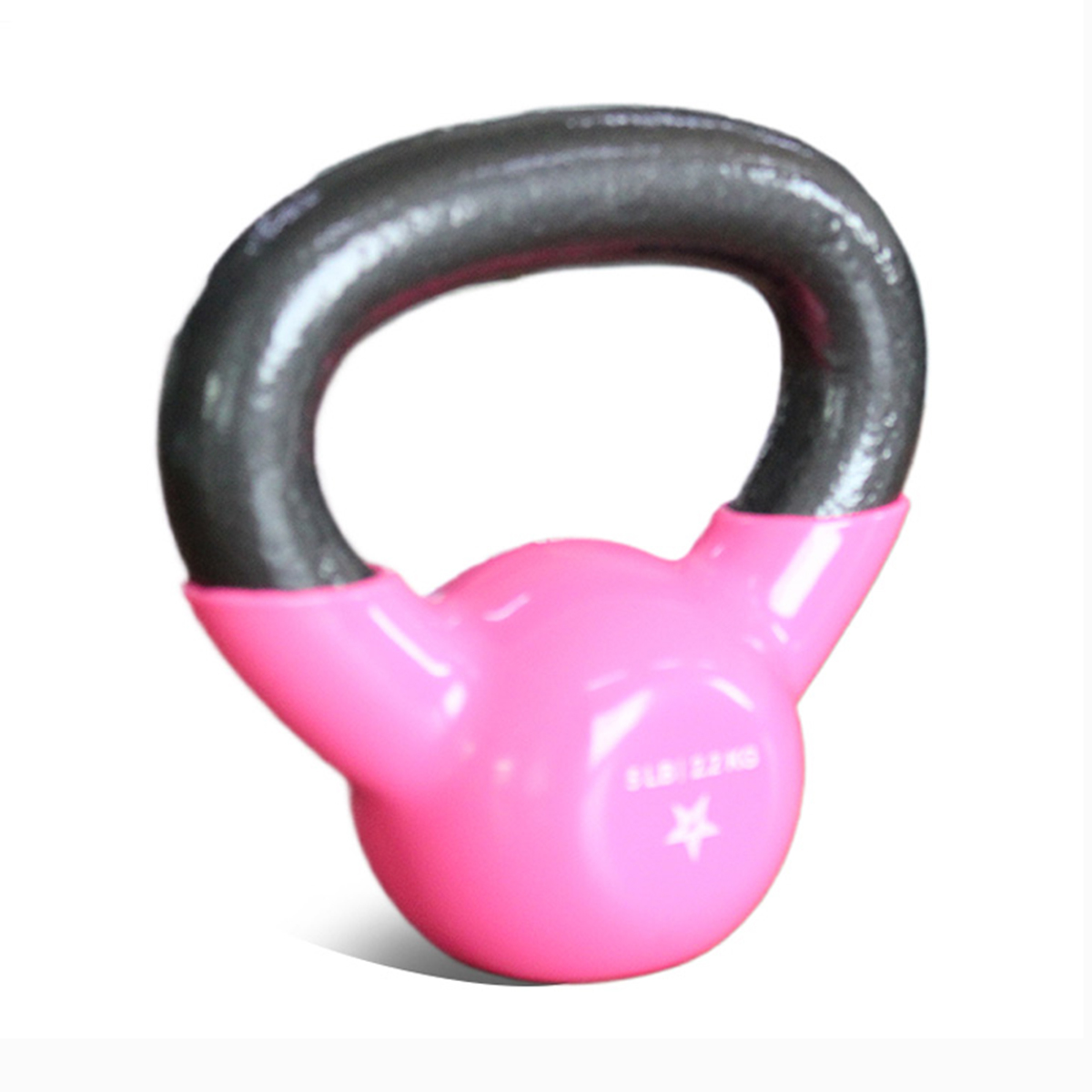 Kettlebell en fonte de vinyle