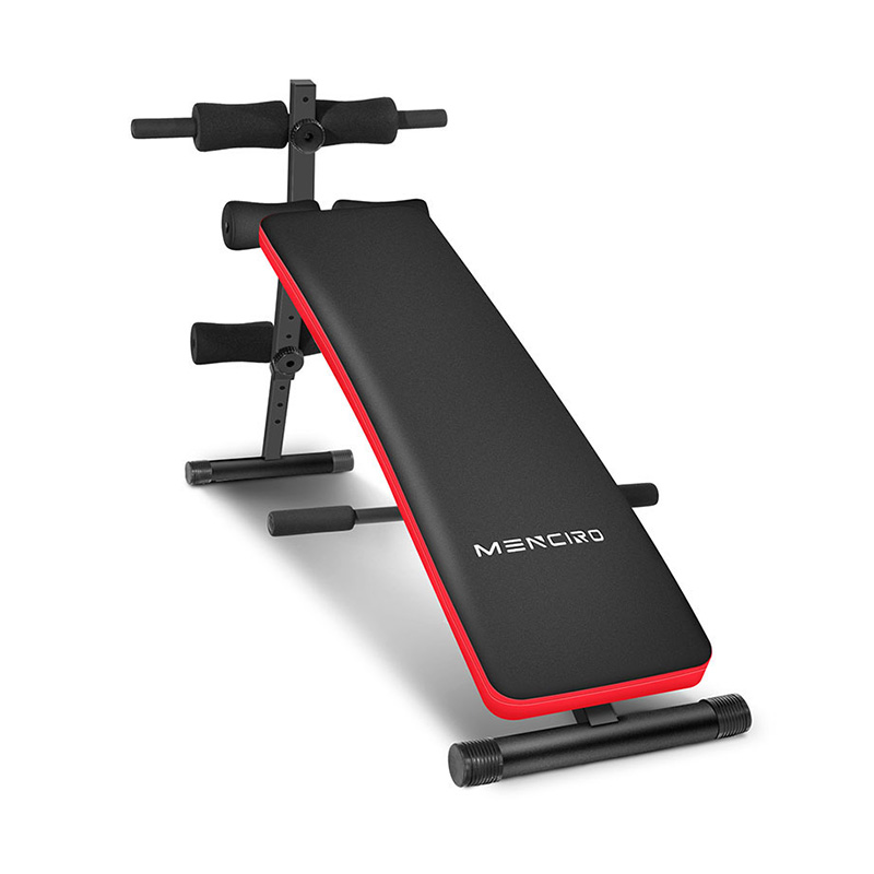 Banc de musculation ergonomique noir