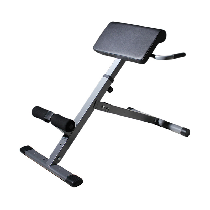 Chaise romaine blanche durable avec main courante droite pour l'entraînement de base