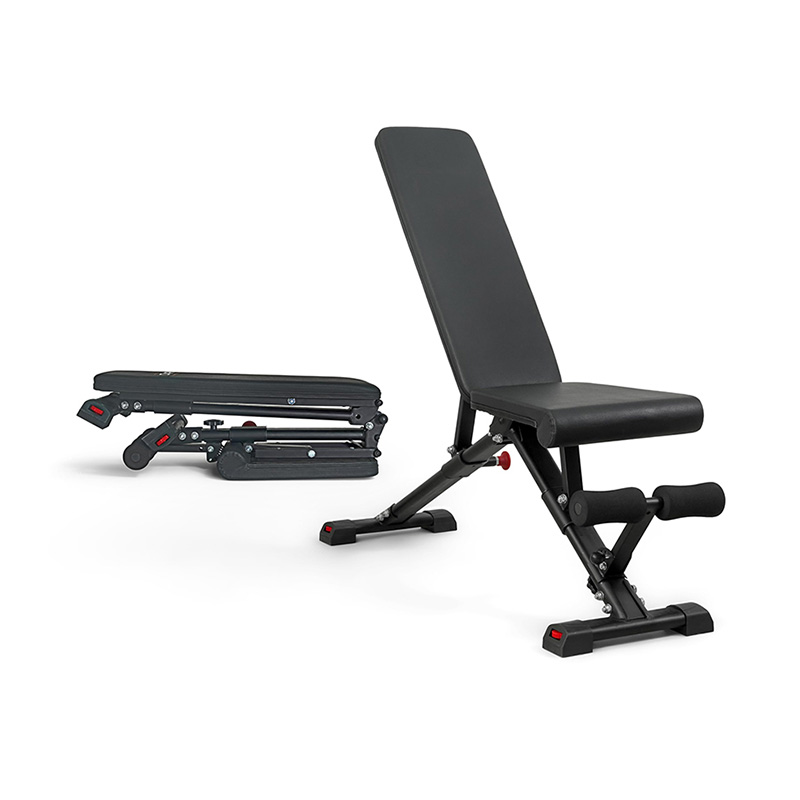 Banc de musculation carré noir