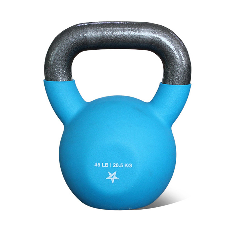 Kettlebells d'entraînement de conditionnement enduits