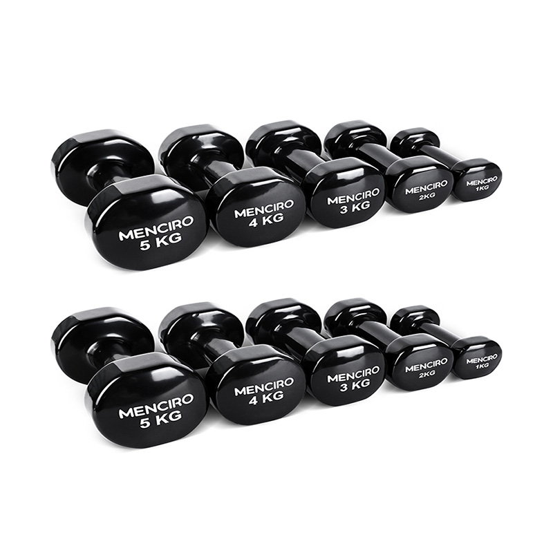 Ensemble d'haltères en PU d'entraînement d'accessoires